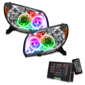 Toyota 4-Runner Headlight Assemblies - ORACLE Lighting - ColorSHIFT w/ 2.0 Controller - `06-`09
